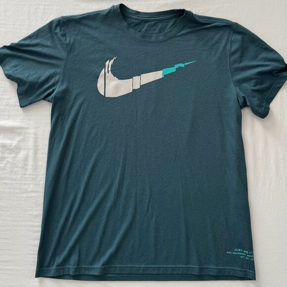 Nike Men's Dri-FIT T-Shirt L - Picture 1 of 2